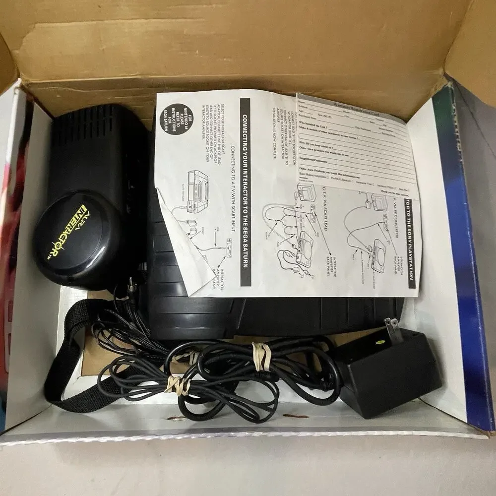 1994 SEGA Genesis And SNES Aura Interactor Virtual Reality Game Wear